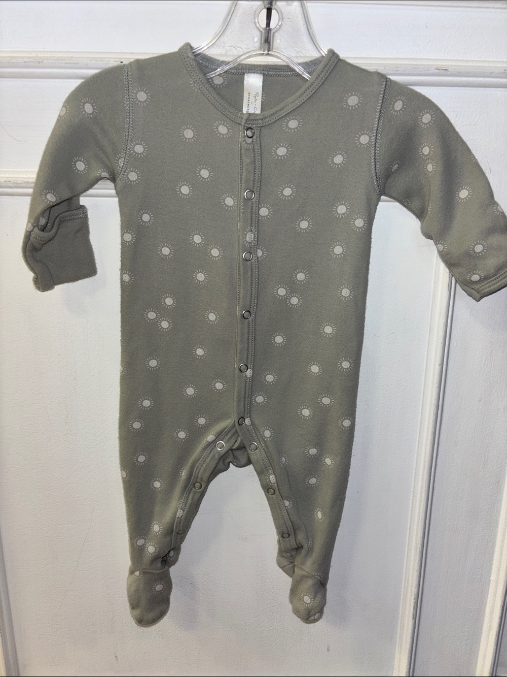 Rylee + Cru x Parachute Green playsuit footie